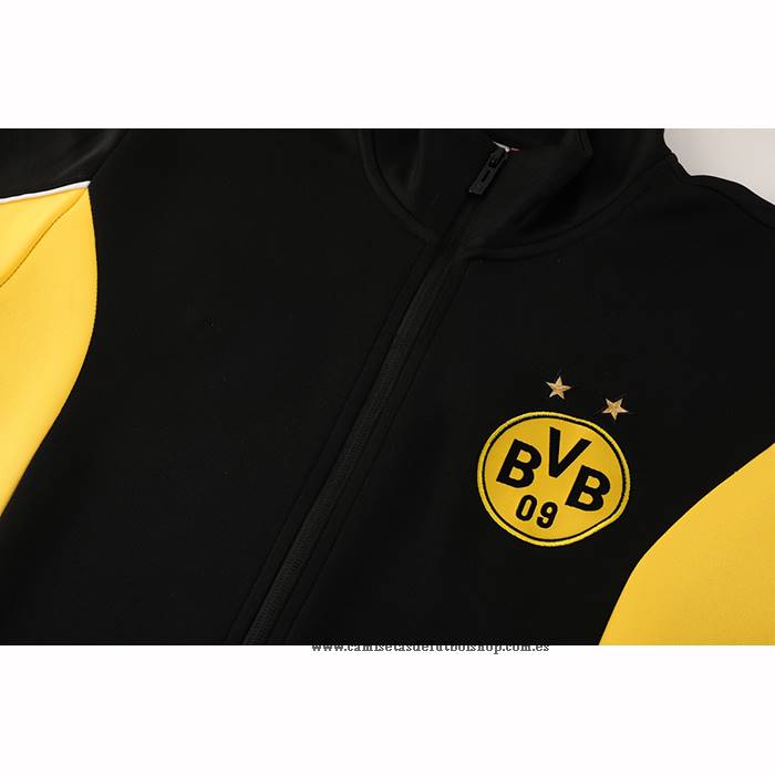 Chandal de Chaqueta del Borussia Dortmund Nino 25-26 Negro